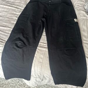 YoungLA Black Cargo Pants